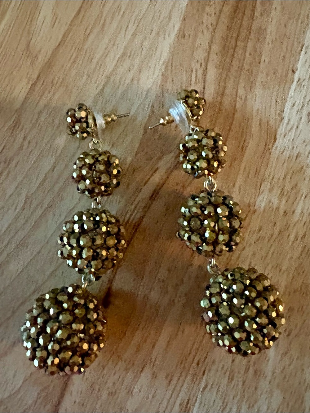 J. Crew Gold Earrings. Like New.